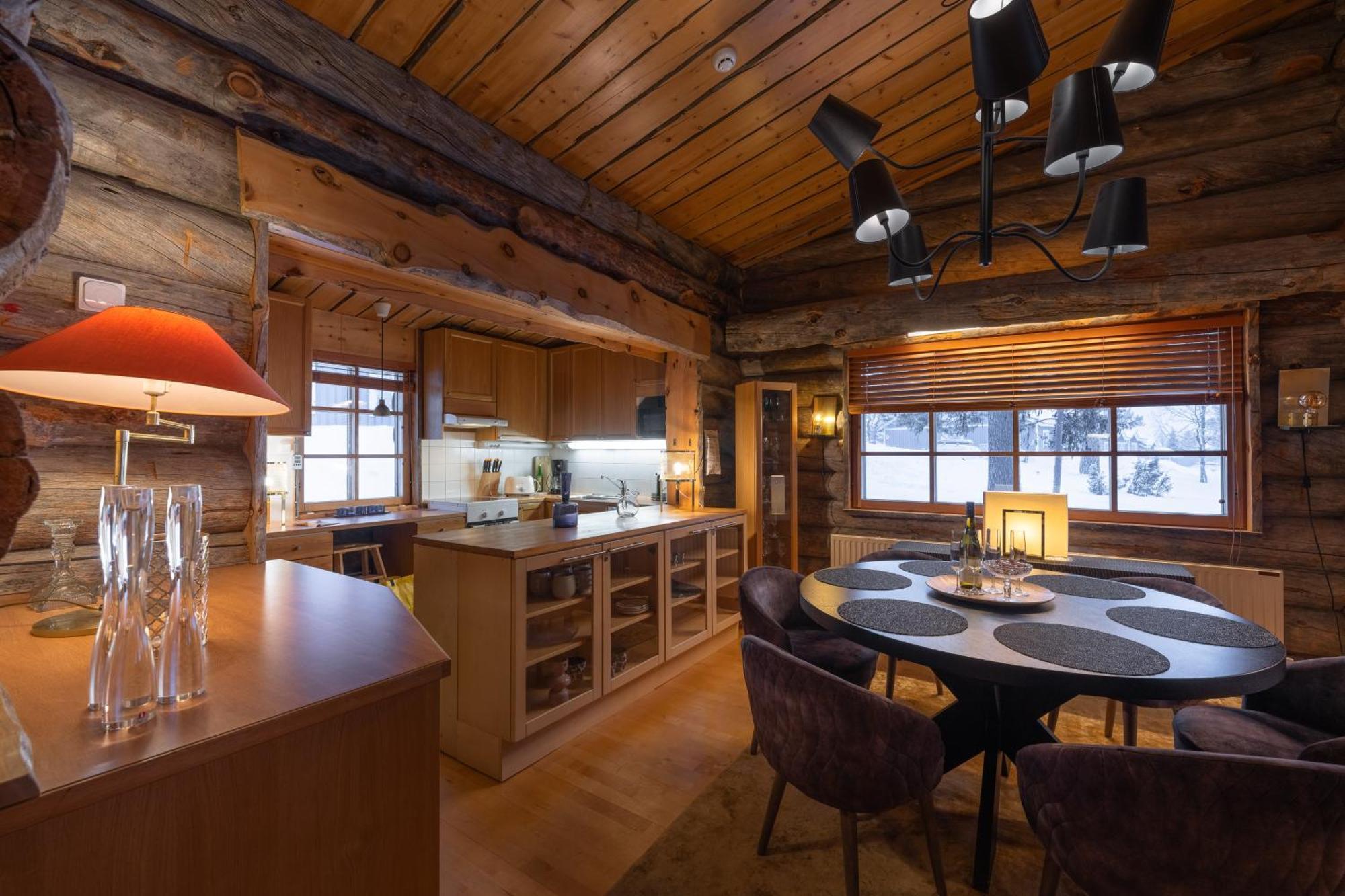 Kuukkeli Log Houses Teerenpesae - Premium Suite A48 Сариселка Екстериор снимка
