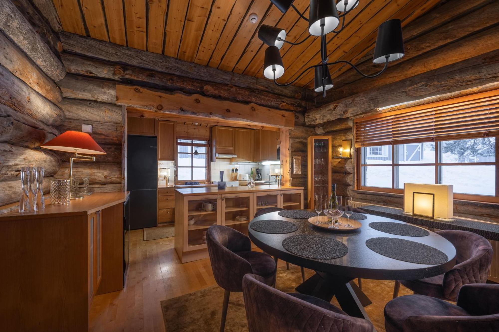 Kuukkeli Log Houses Teerenpesae - Premium Suite A48 Сариселка Екстериор снимка