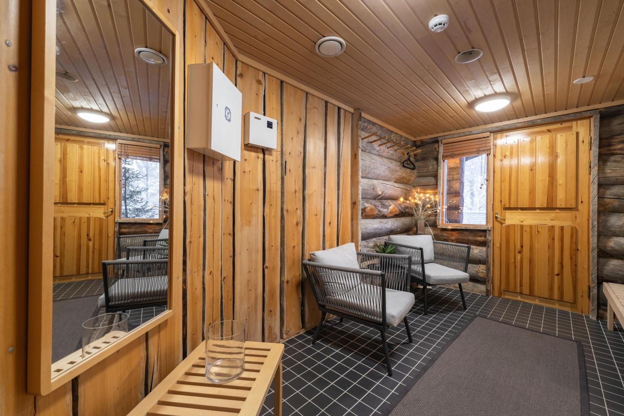 Kuukkeli Log Houses Teerenpesae - Premium Suite A48 Сариселка Екстериор снимка