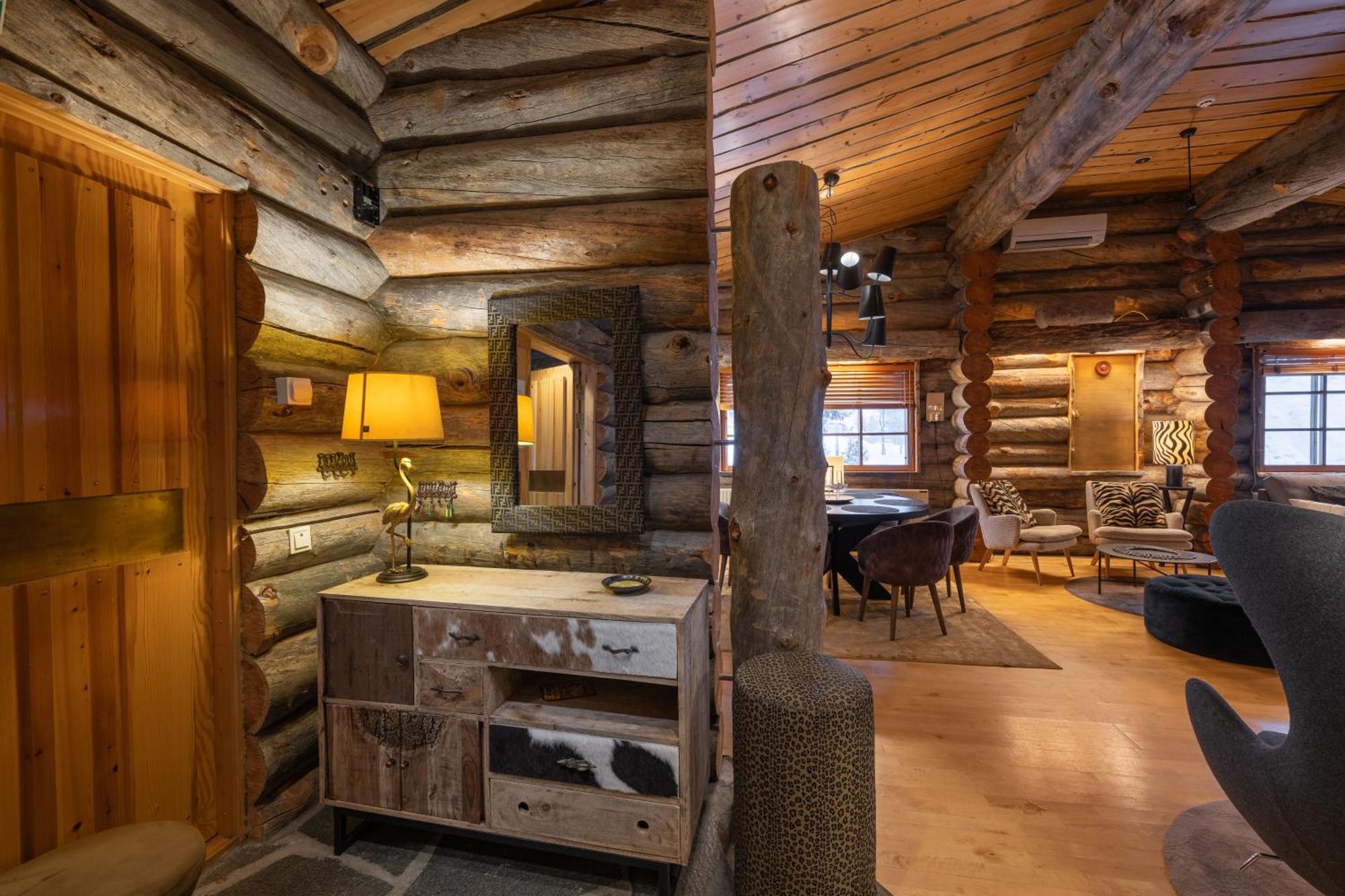 Kuukkeli Log Houses Teerenpesae - Premium Suite A48 Сариселка Екстериор снимка
