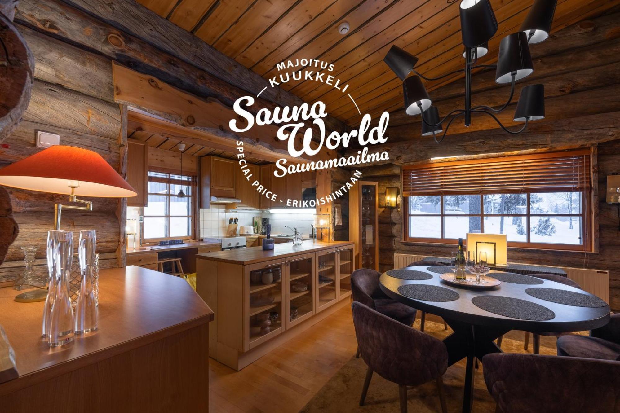 Kuukkeli Log Houses Teerenpesae - Premium Suite A48 Сариселка Екстериор снимка