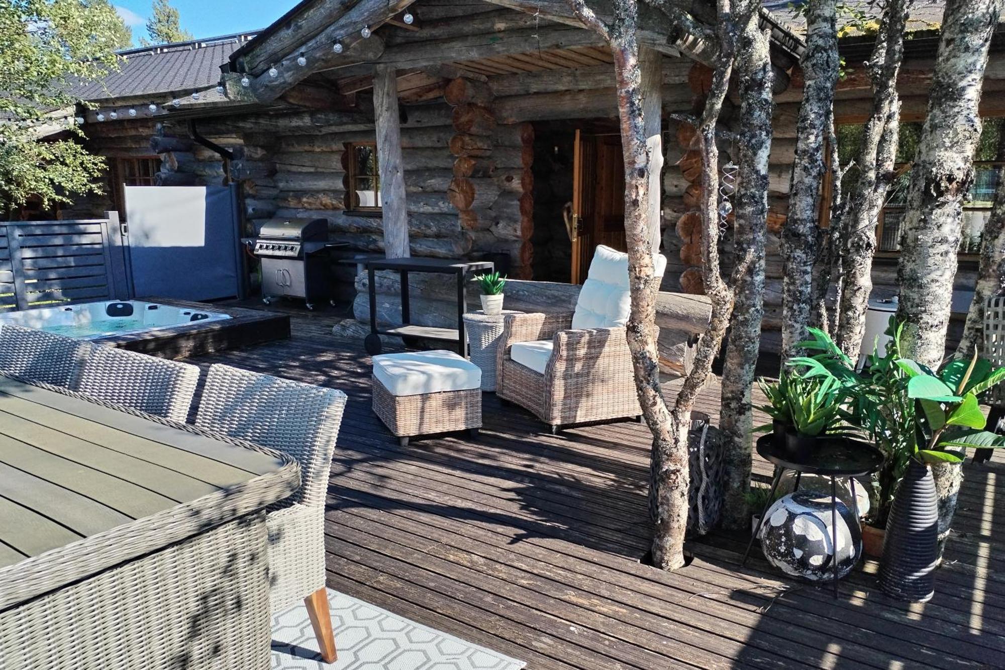 Kuukkeli Log Houses Teerenpesae - Premium Suite A48 Сариселка Екстериор снимка