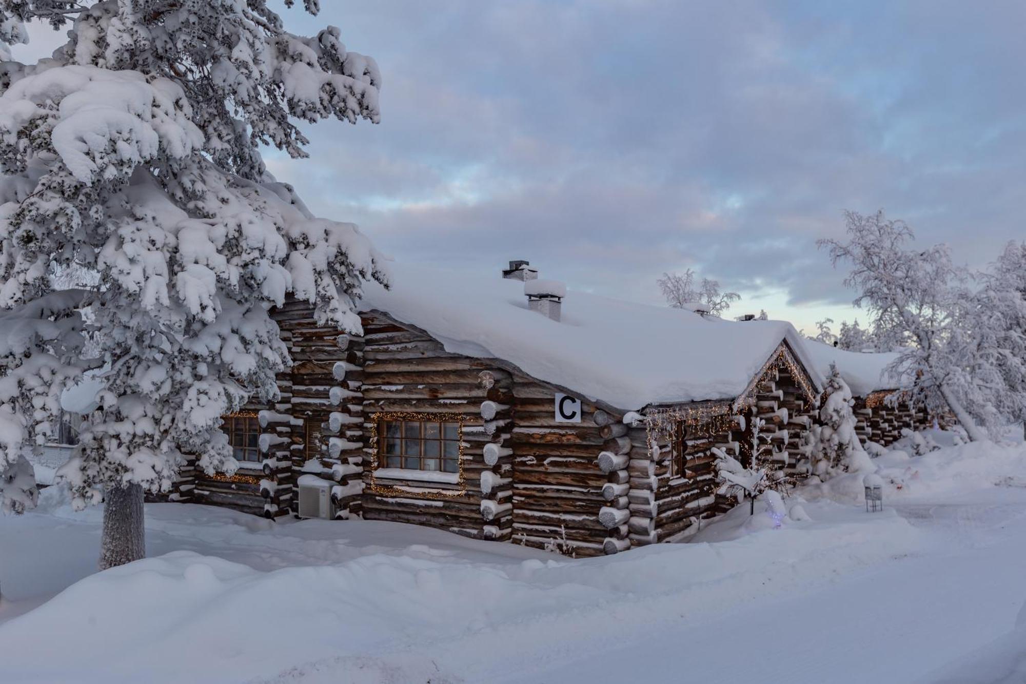 Kuukkeli Log Houses Teerenpesae - Premium Suite A48 Сариселка Екстериор снимка
