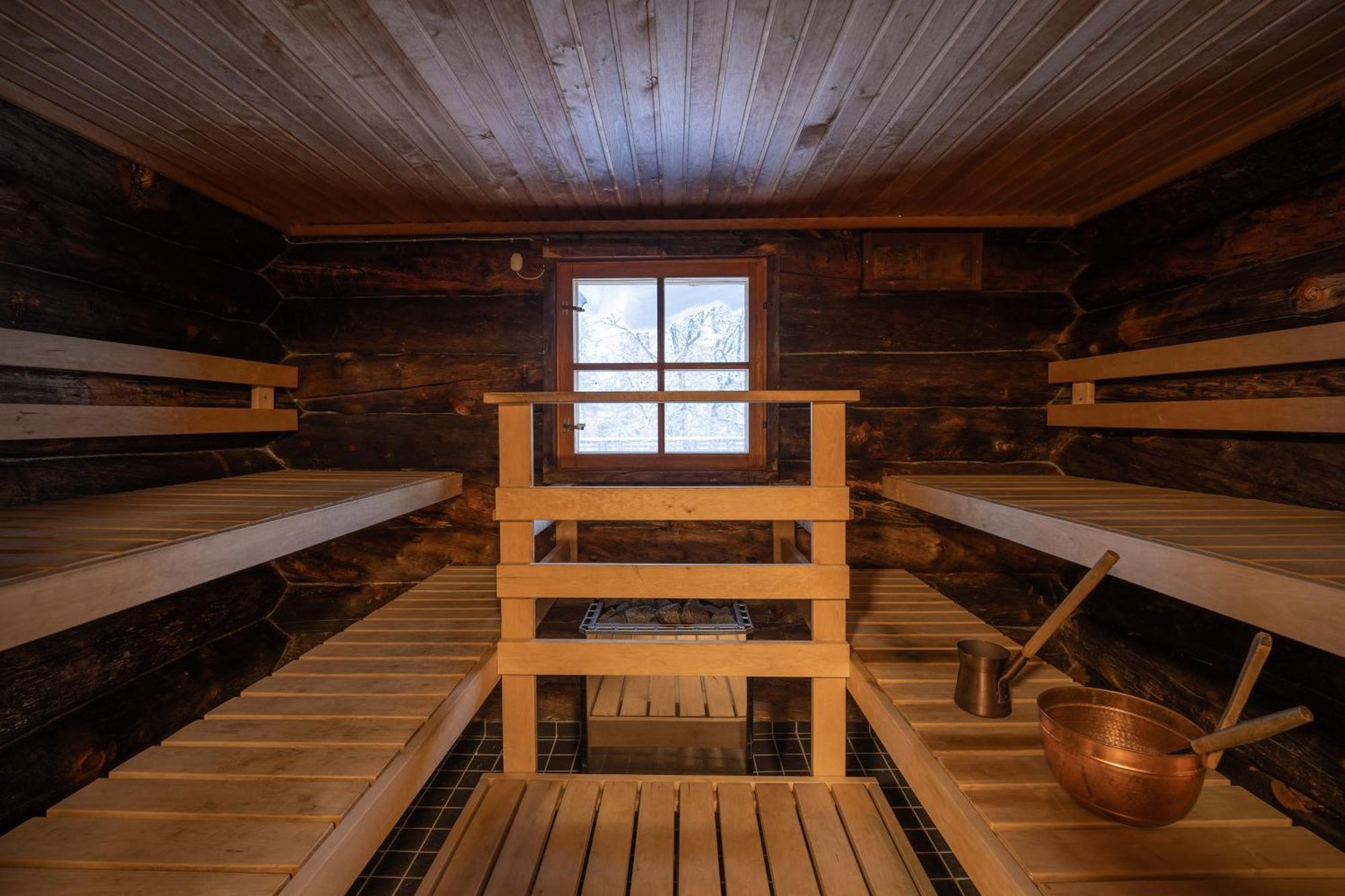 Kuukkeli Log Houses Teerenpesae - Premium Suite A48 Сариселка Екстериор снимка