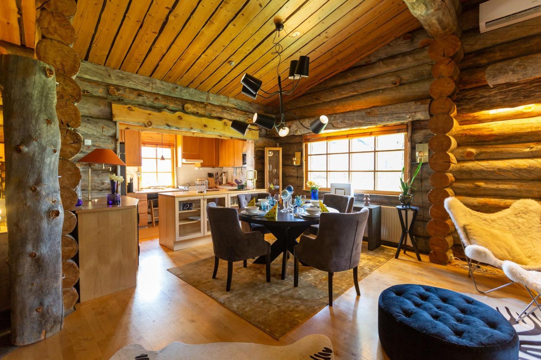 Kuukkeli Log Houses Teerenpesae - Premium Suite A48 Сариселка Екстериор снимка