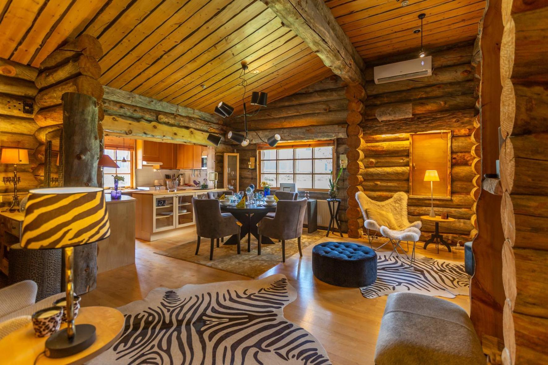 Kuukkeli Log Houses Teerenpesae - Premium Suite A48 Сариселка Екстериор снимка