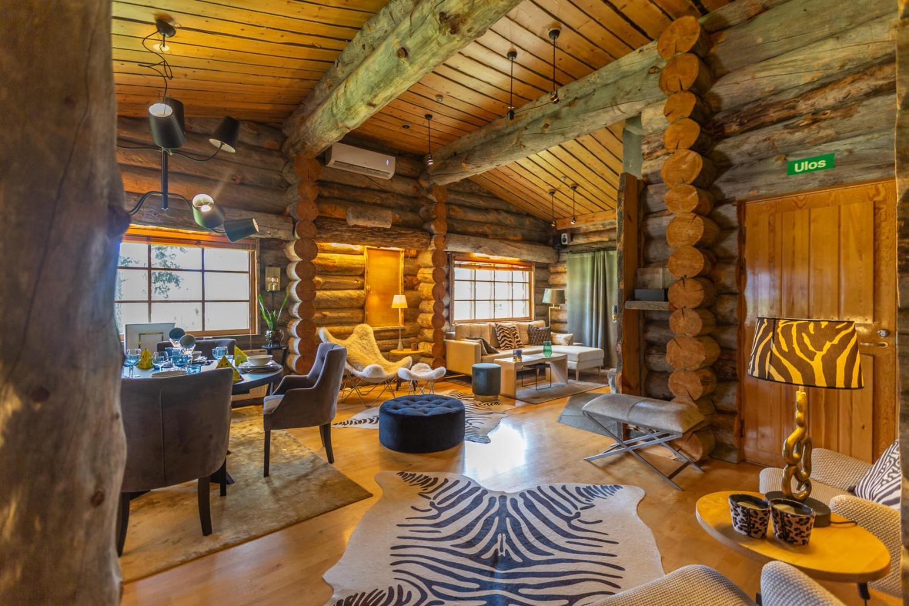 Kuukkeli Log Houses Teerenpesae - Premium Suite A48 Сариселка Екстериор снимка